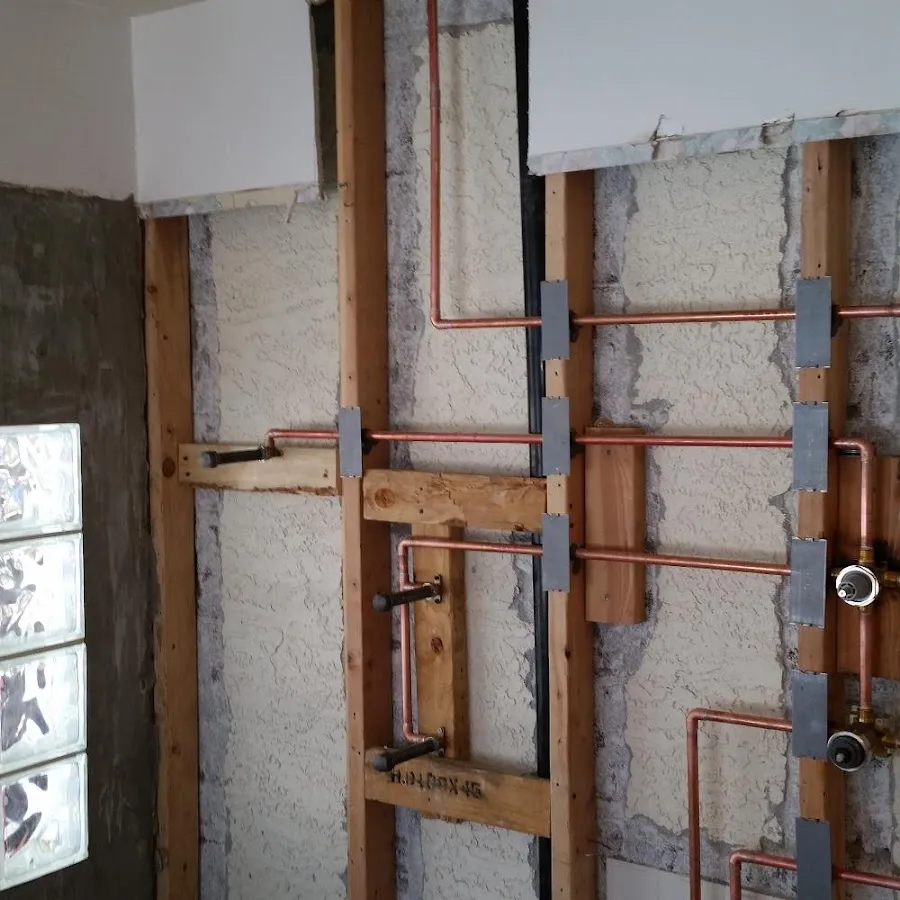 Copper pipe installation for Burst Pipe Repair in Batavia