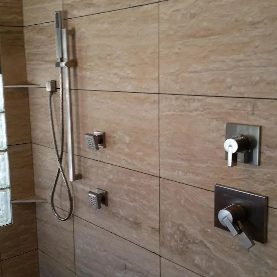 Shower fixture installation for Frozen Pipe Repair in Batavia